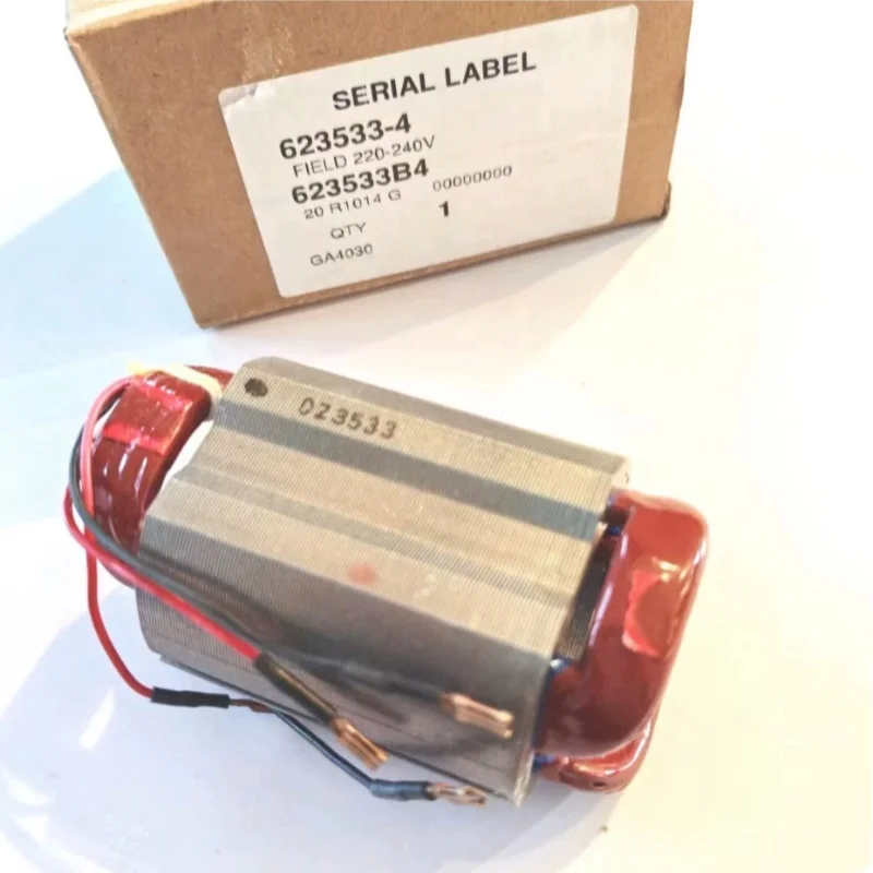 オリジナルステーター-623533-4-マキタ-ga4030-アングルグラインダーモーターアセンブリ電動工具アクセサリー用