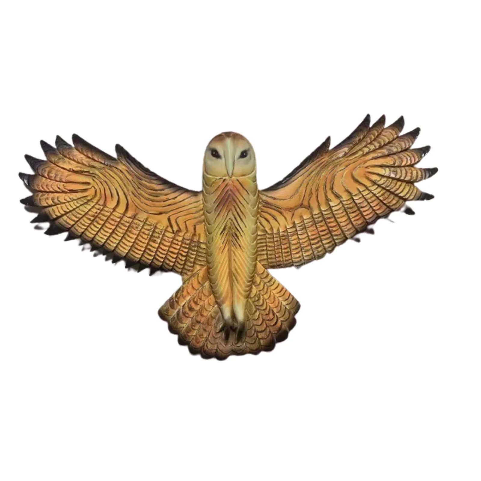 Owl Wall Statue Resin Handmade Crafts Wall Hanging Ornament for Living Room Garden Office Decoration Figurine Декор Для Дома view 2