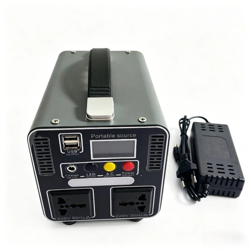 300W Portable Power Station 220V 166.5wh/333wh Power Bank LiFePO4 Solar Generator for Energy Storage Emergency Power Supply