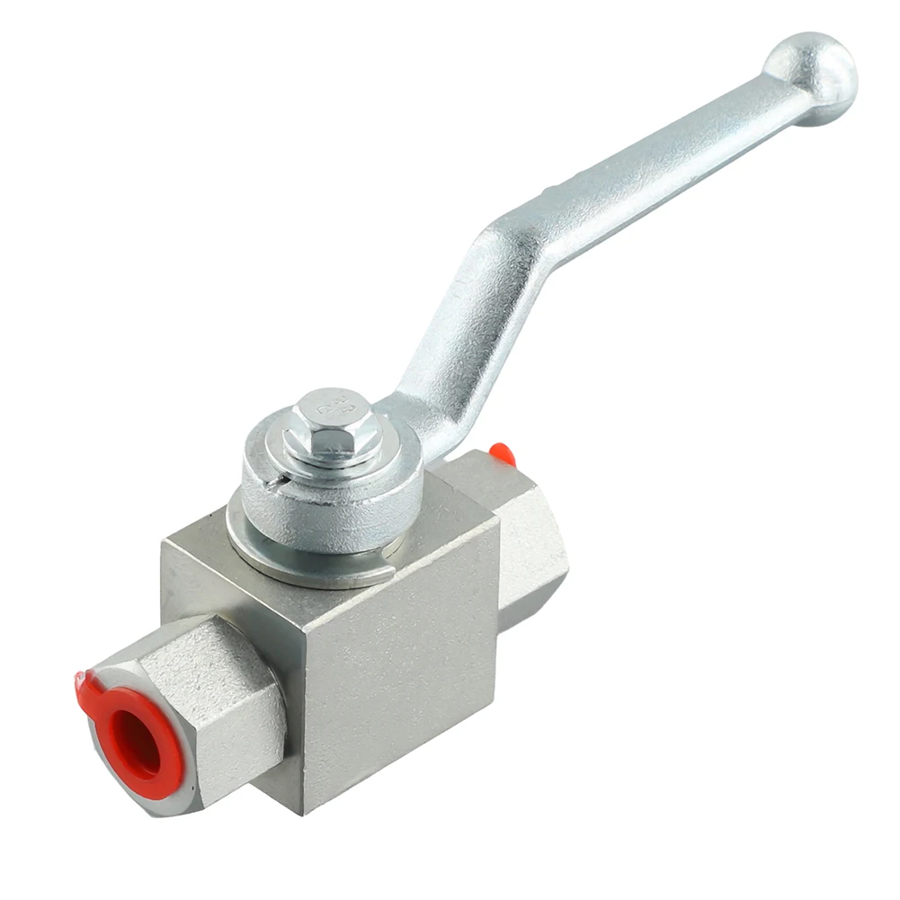 Hydraulic Valve Steel Ball Valve Alloy Handle Carbon Steel Hydraulic M14-M22 NPT Pipe Zinc Alloy High Pressure
