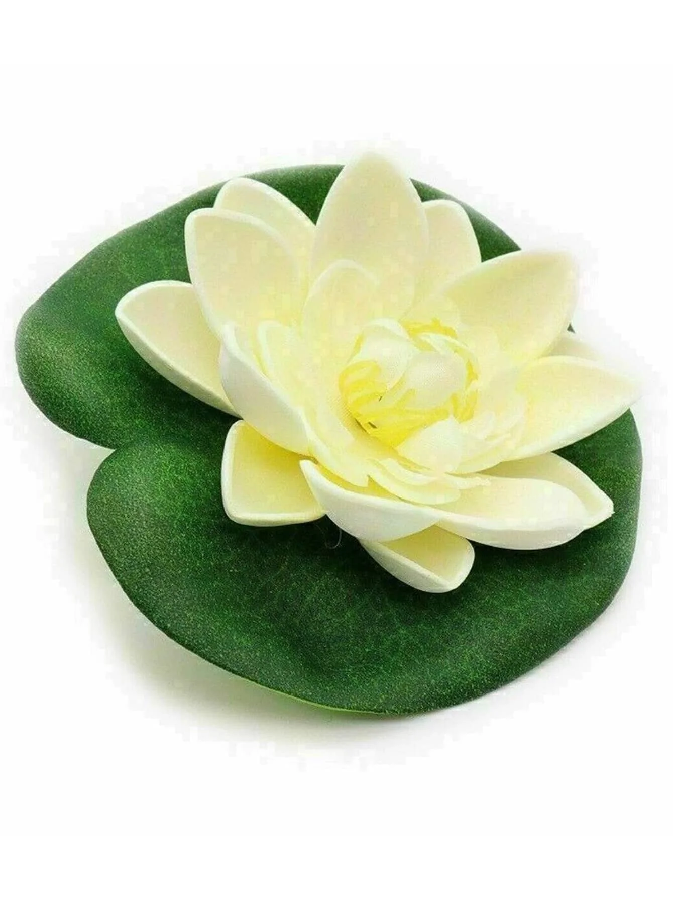  1/5/10pcs Pink Color Water Lily Lotus Artificial Decoration Flower Eva Floating On Water Garden Pond Outdoor Party Decoration