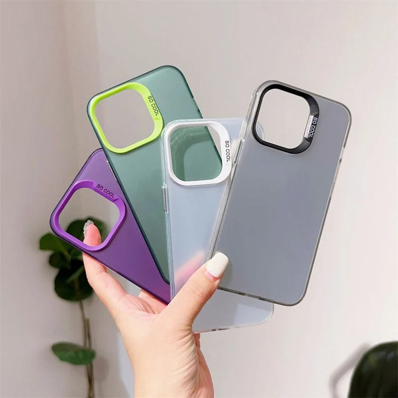 For iPhone 11 Case iPhone 12 Pro Max Phone Case iPhone 13 12 11 Pro 12 mini 13 mini 13pro Cover Metallic Aurora Skin Matte Cover