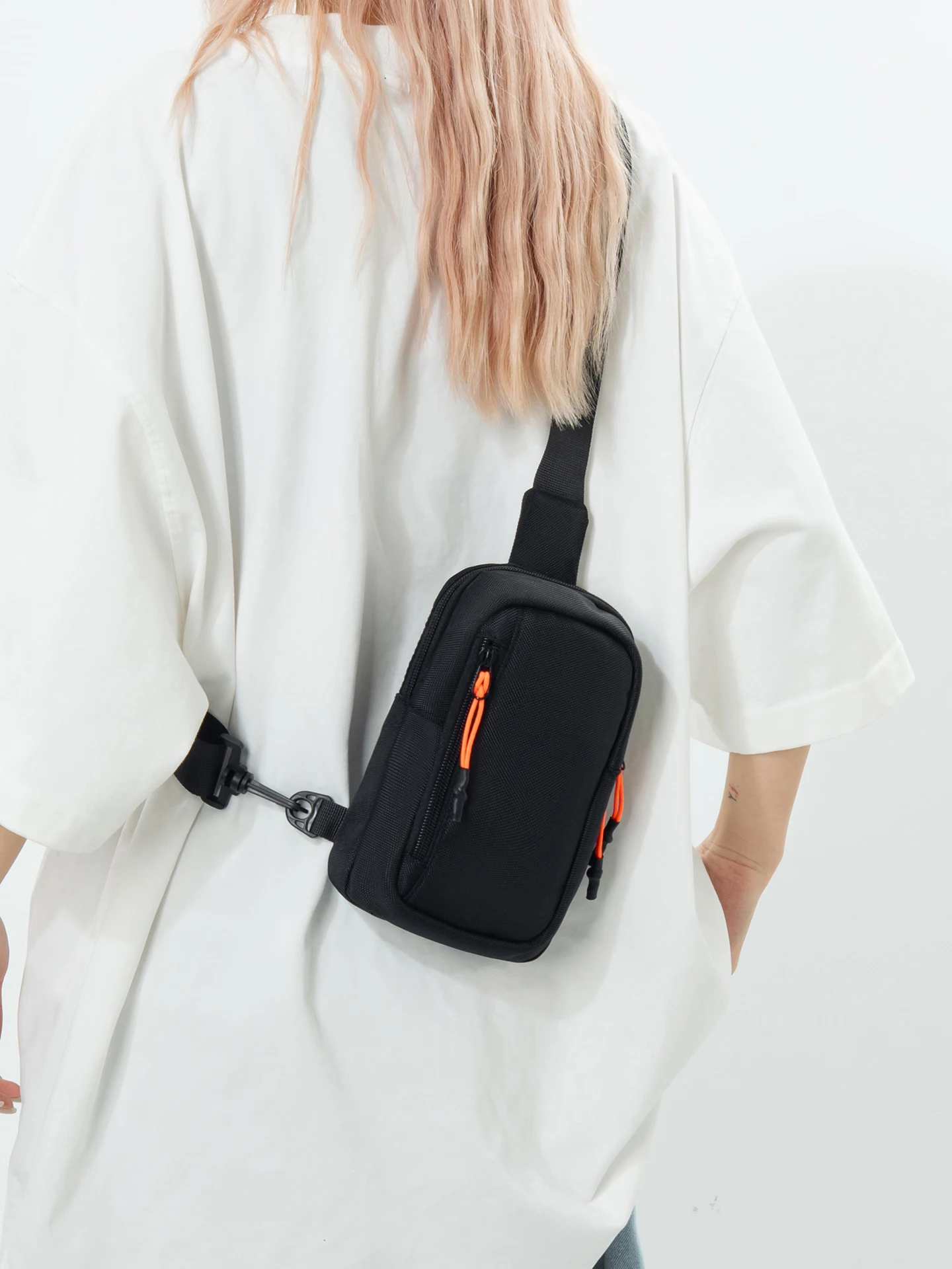 Men's Sporty Crossbody Chest Bag - alternate angle