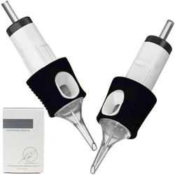 Agujas de cartucho de tatuaje RS RL RM aguja de tatuaje de seguridad esterilizada desechable para máquinas de tatuaje suministros de maquillaje permanente 20 unids/lote