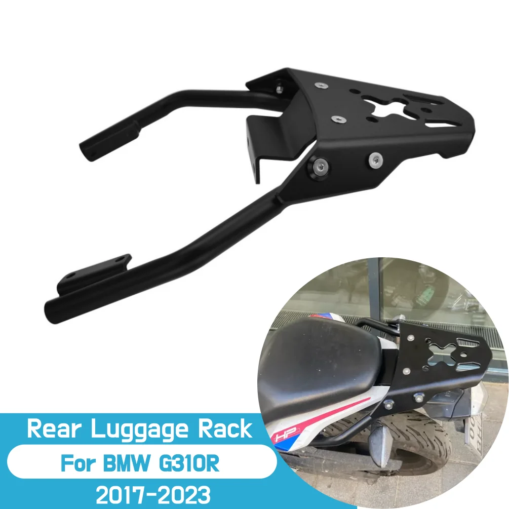 For BMW G 310R 2017-2024 2018 2019 2020 2021 G310R Luggage Rack Rear Carrier Tail Storage Support Shelf Motorcycle Accessories
