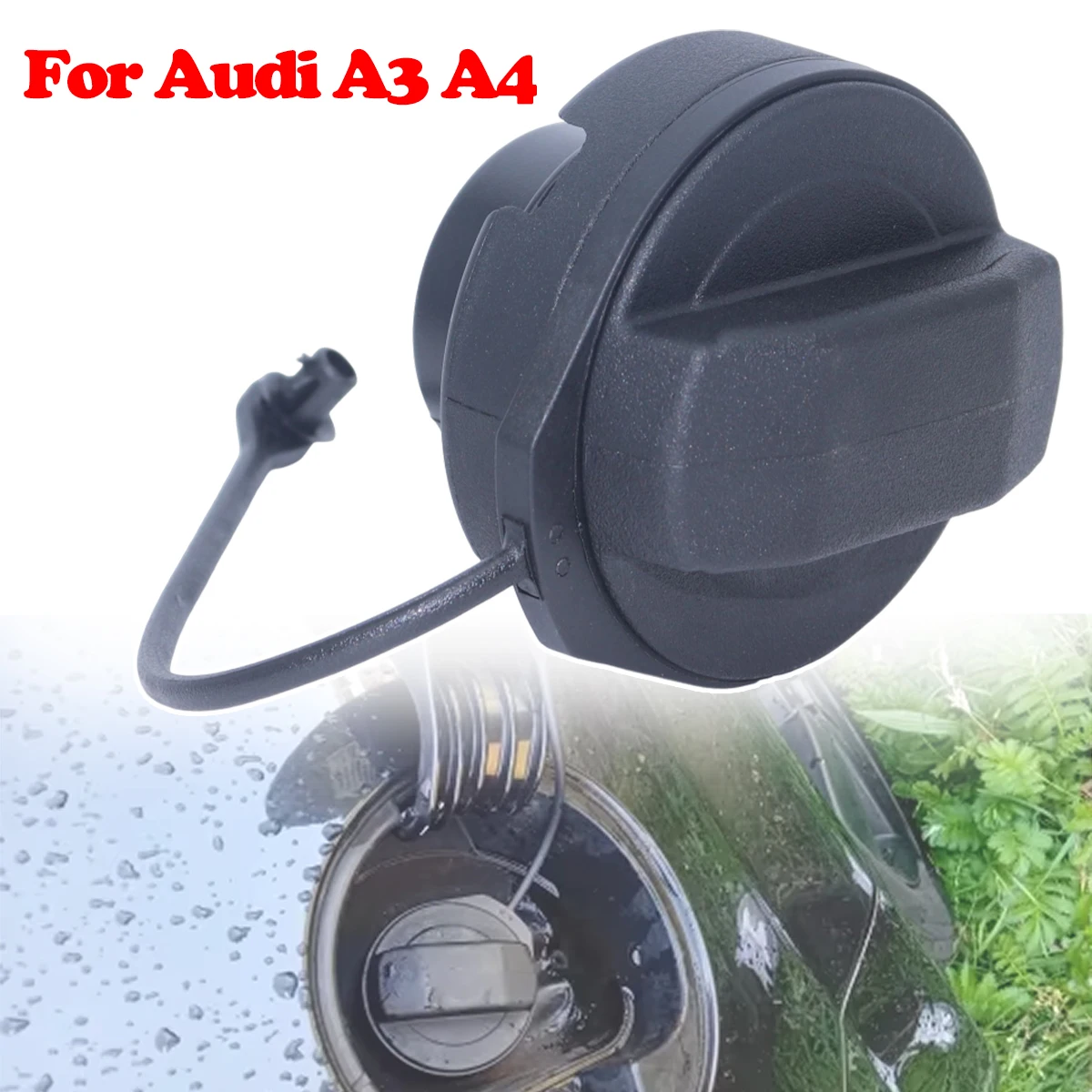 Fuel Oil Tank Inner Cover Plug Bjalla Petrol Diesel Cap Lid Gas Filler Support Retaining Strap Cord Rope For Audi A3 A4 B5 B6 B7