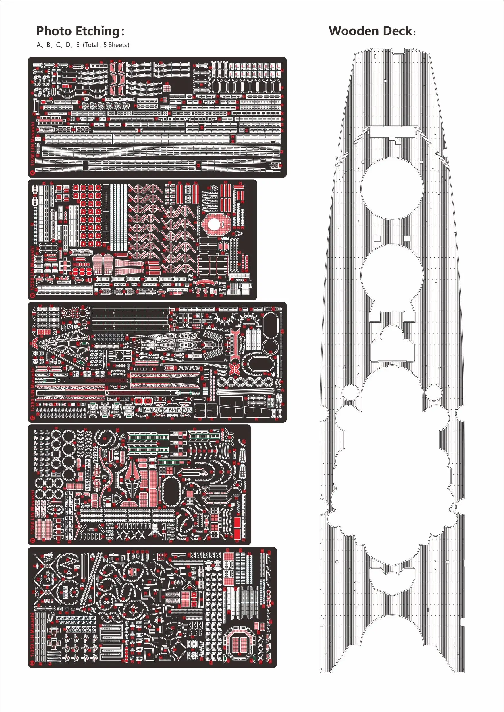 VERYFIRE-Vati eau génique de la marine japonaise, édition de luxe, échelle 1/350, 350903X