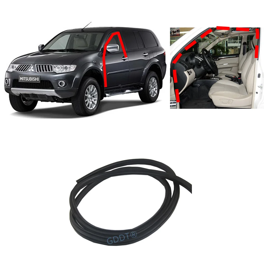 

1 Piece Door Rubber for Pajero Sport KH 5725A167 Weathertrip for Montero Sport KG Car Door Frame Rubber Seal 2007-2015