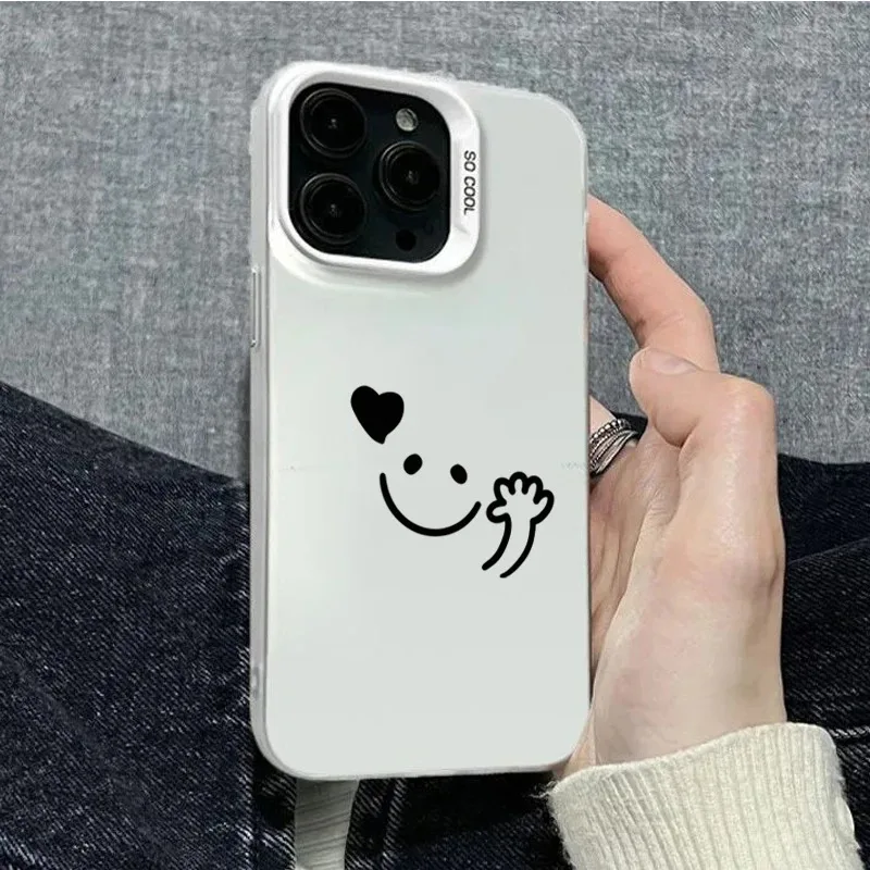

Heart Shaped Artistic Creative Phone Case For iPhone 17 16 15 14 Plus 13 12 11 Pro MAX 17 Air 16E Fall Matte Phone Cover