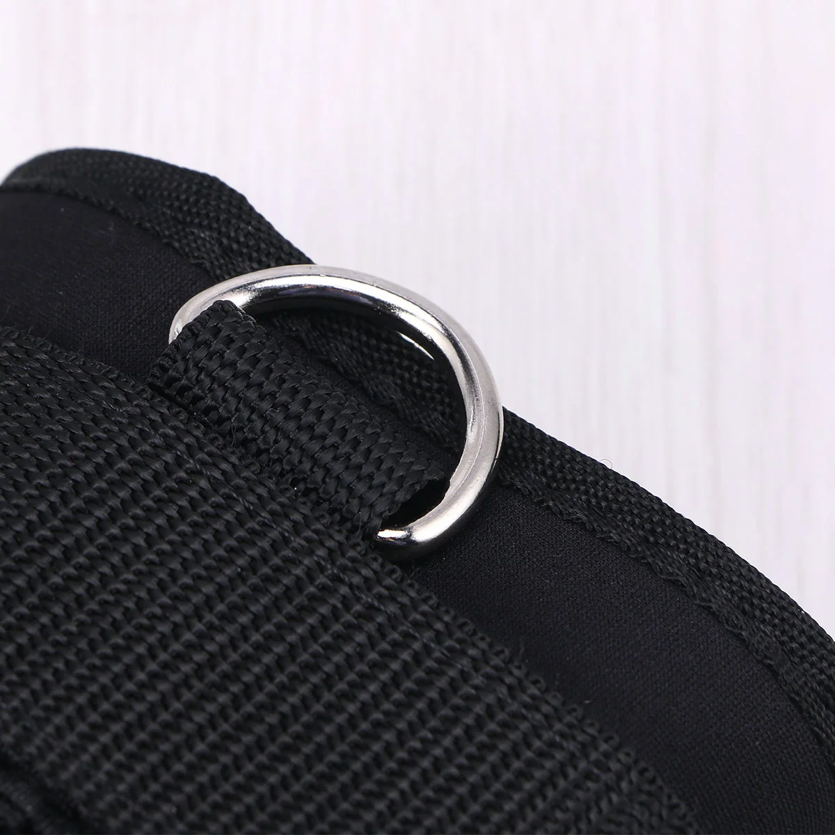 

2pcs Black SBR Ankle Straps 9x3 8cm Adjustable Gym Leg Exercise Equipment for Cable Band Cuff Fitness Training Weights