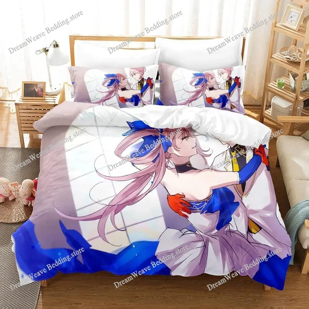

Game Jack Jeanne Bedding Set Single Twin Full Queen King Size Bed Set Adult Kid Bedroom Duvet Cover Sets Anime Bed Sheet Set