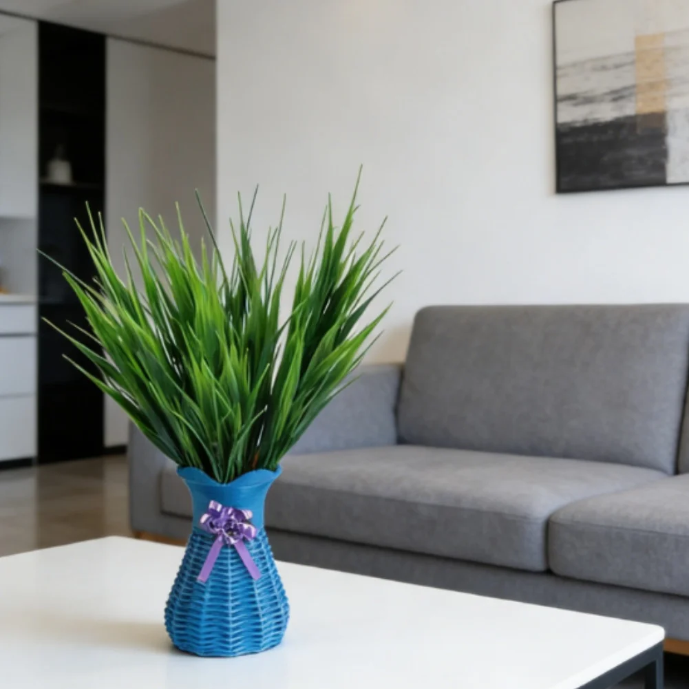 

5PCS Artificial Spring Grass Stems with Natural Appearance for Wedding Decor For Vase Use Outdoor Events Home Styling and Photos