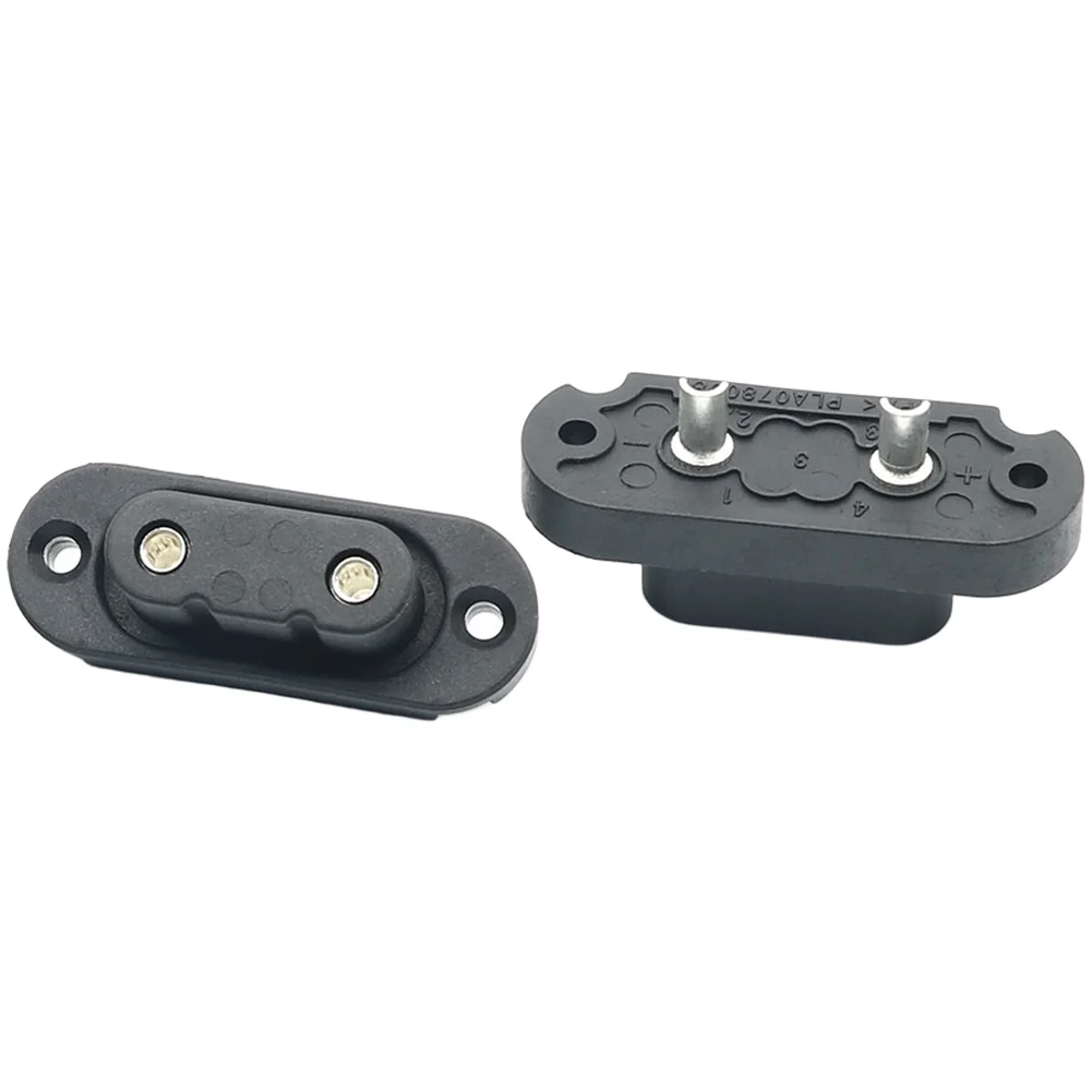 For QC2+4 Square Male Female Lithium Battery Charging Port Connector New Energy Copper Insulator Industrial Drive Reactor