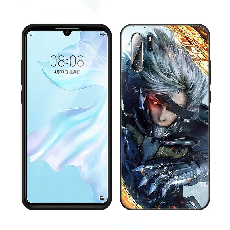 Metal Gear Rising Revengeance Phone Case For Huawei P8 P9 P10 P20 P30 P40 Lite E P50 P Smart Pro Z S 2018 2019 2020 2021 Cover