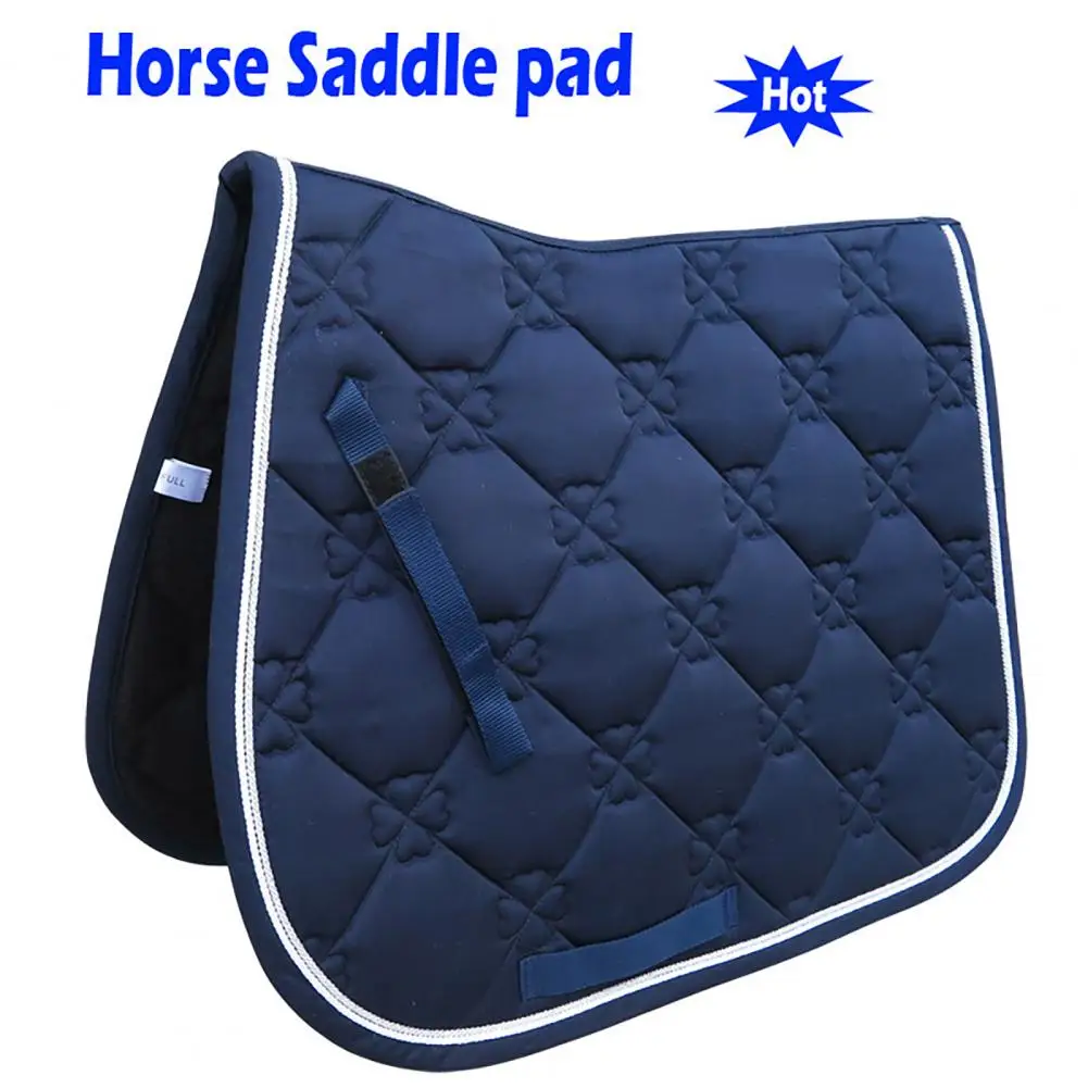 Classic Contour Saddle Pad Soft Half Saddle Pad Solid Color Contoured Correction Support Saddle Pad Replacement Part