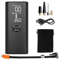 Portable Inflator 150PSI 4000mAh Tire Air Pump With LED Flashlight Digital Car Air Compressor Tire Pressure Test