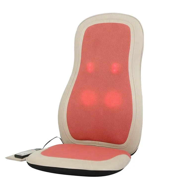 

Neck and Back Massager Shiatsu Massage Chair Pad Portable with Compress Rolling Kneading Chair Massager