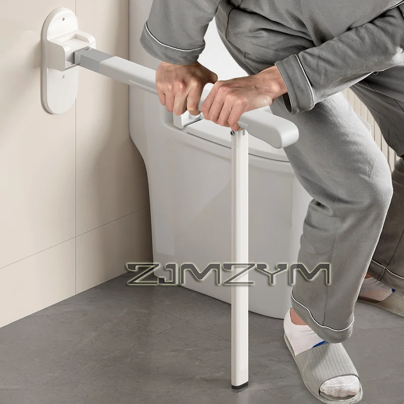 

Safety handrail Old Man Toilet Safety Rails Home Toilet Support Bar Pregnant Woman Foldable Device Bathroom Safety Accessories