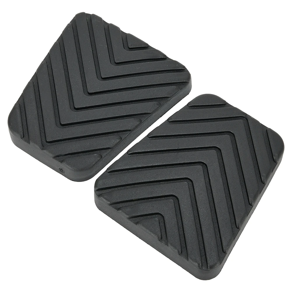 Clutch Pedal Cushion Pedal Pad Accessories Black Cover Mat Pair Replacement Rubber Vehicle 32825-36000 for durable
