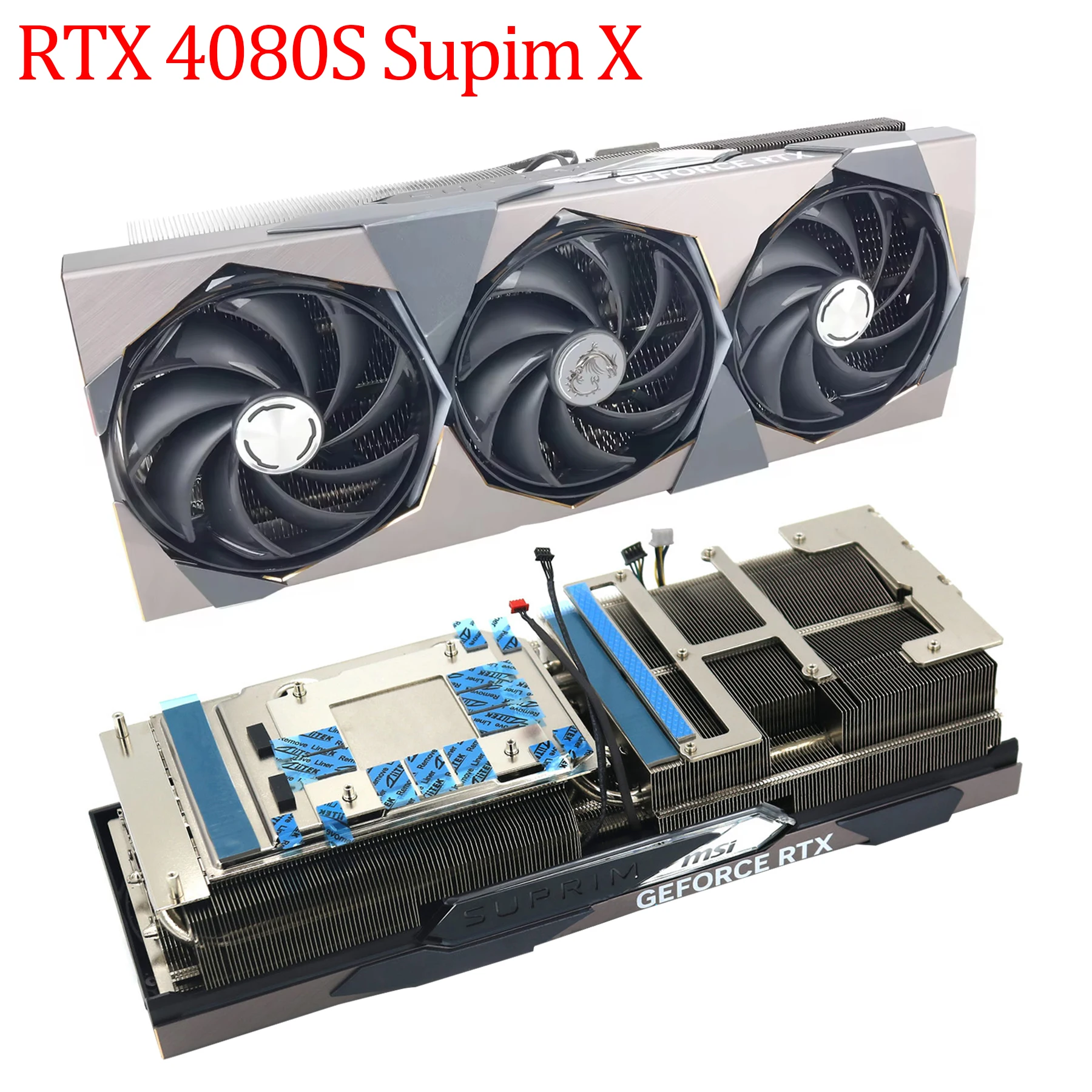 Original Video Card Heatsink For MSI GeForce RTX 4080 4080S 4090