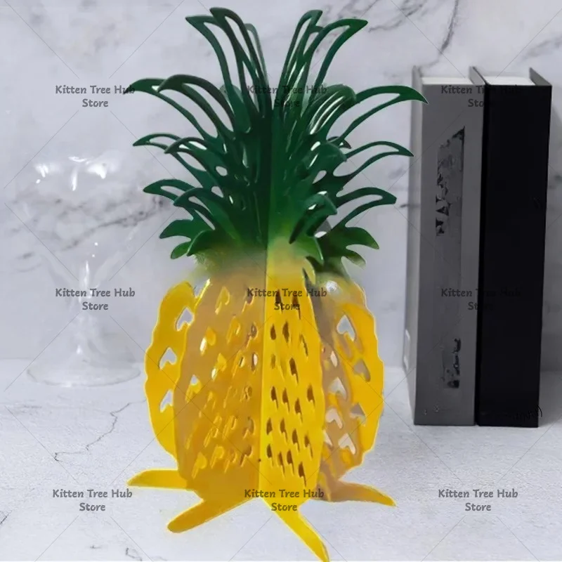 Pineapple metal crafts plant ornaments desktop decoration
