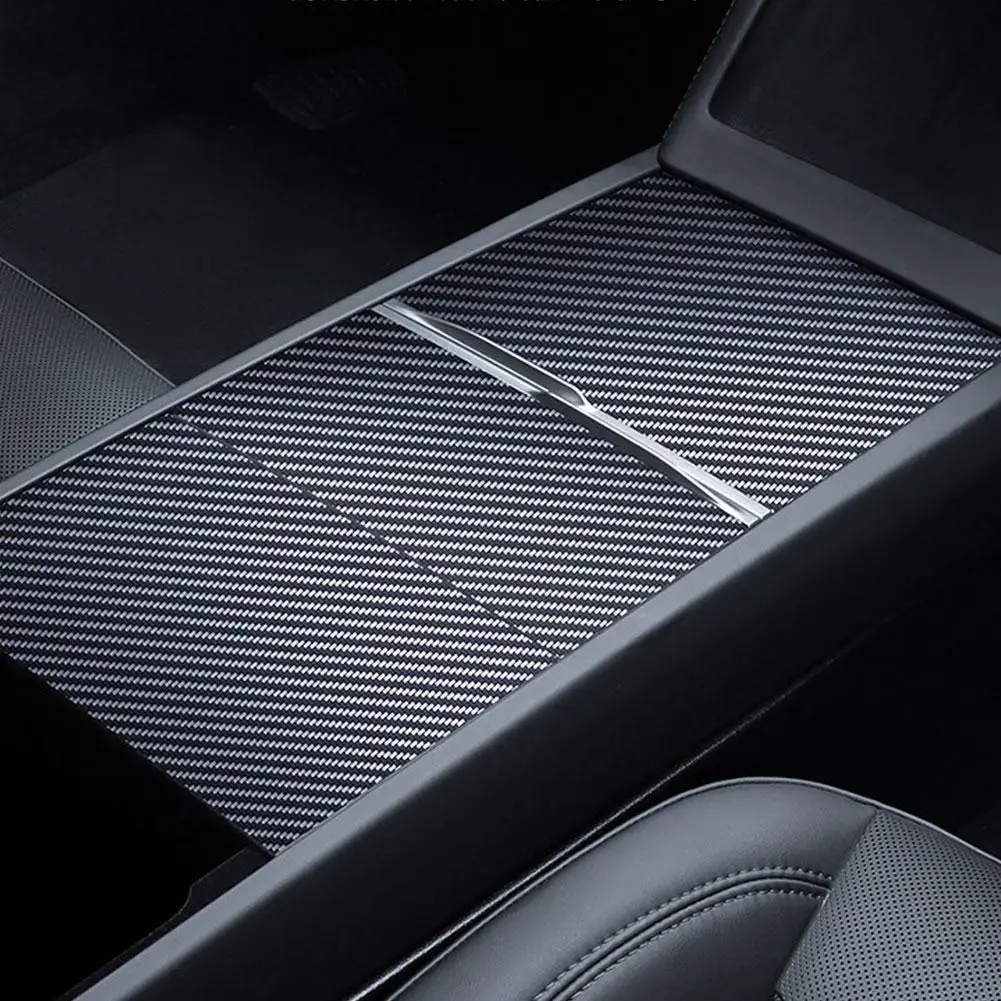   Для Tesla Highland 2024 Y Juniper 2025 Защитная крышка центральной консоли, наклейка, пленка для центральной панели управления, автомобильный аксессуар M8Z1