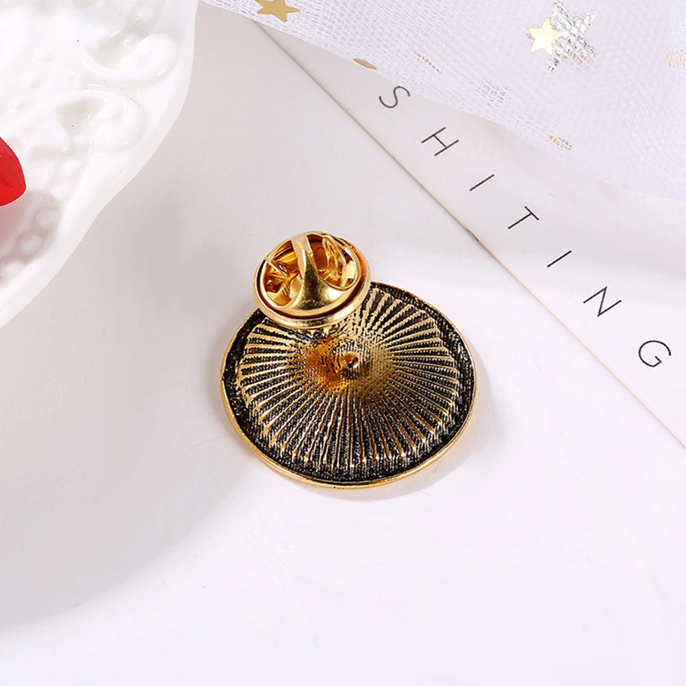 

5Pcs Praying Hand Brooch Vintage Alloy Clip Dress Party Jewelry Decorative Accessories Multi Purpose Gift for Women Girls