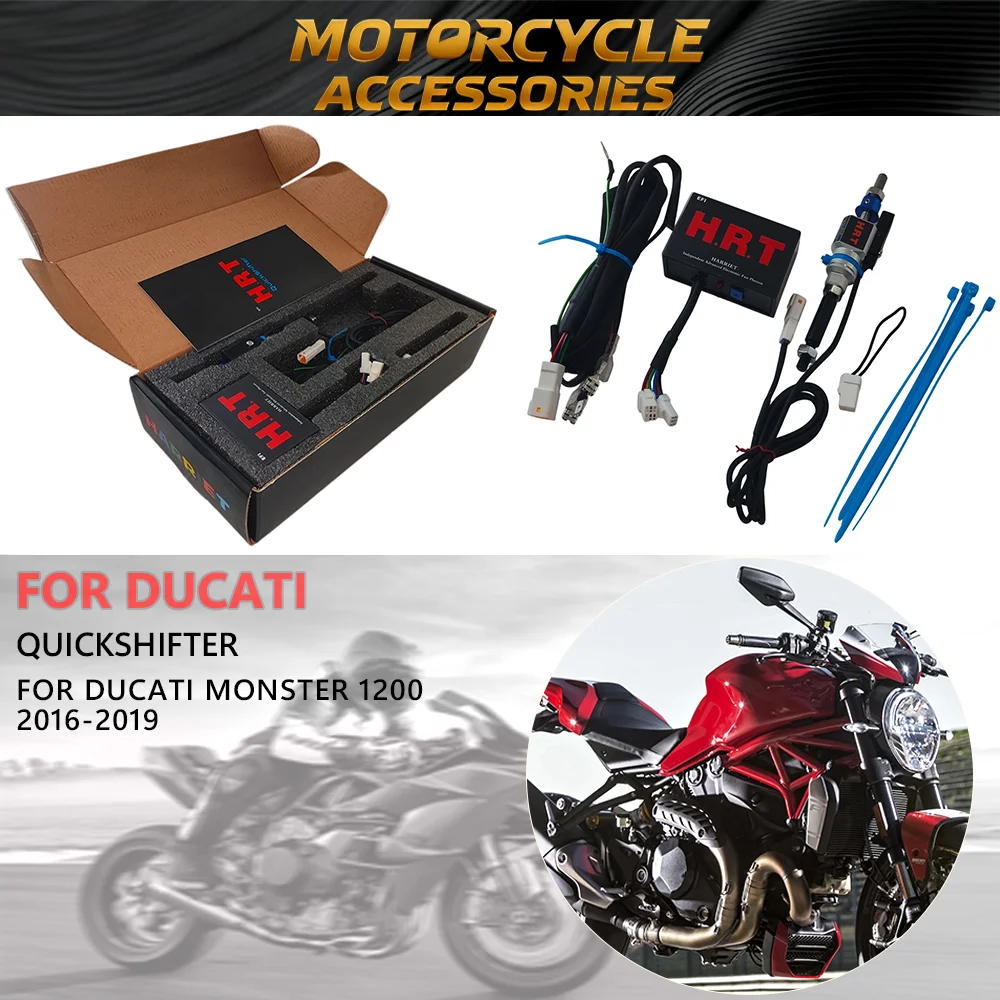Quickshifter For Ducati Monster 1200 2016-2019 One-Way Quick Shift Shift Lever Gear Shifter Quick Transmission