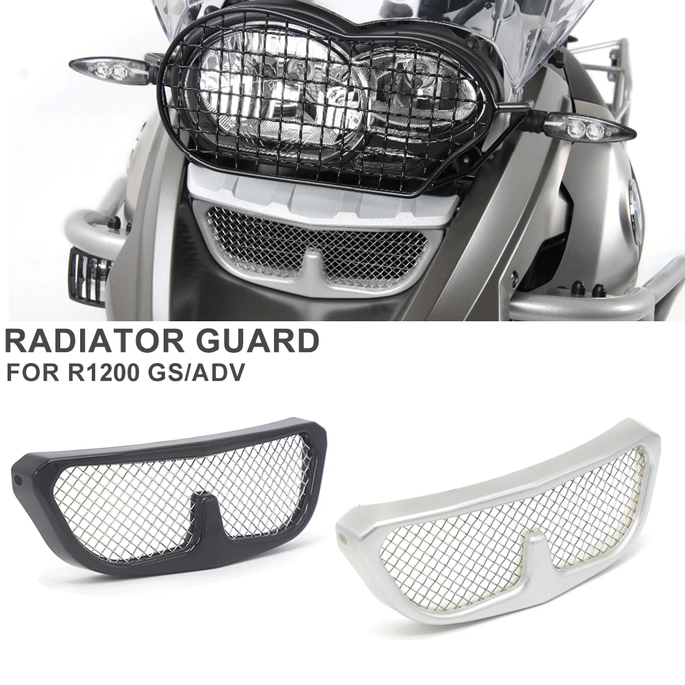 

Motorcycles Accessories Upgraded Oil Cooler Radiator Guard Grill Protection Set For BMW R1200GS Adventure R1200 GS 2006 - 2012