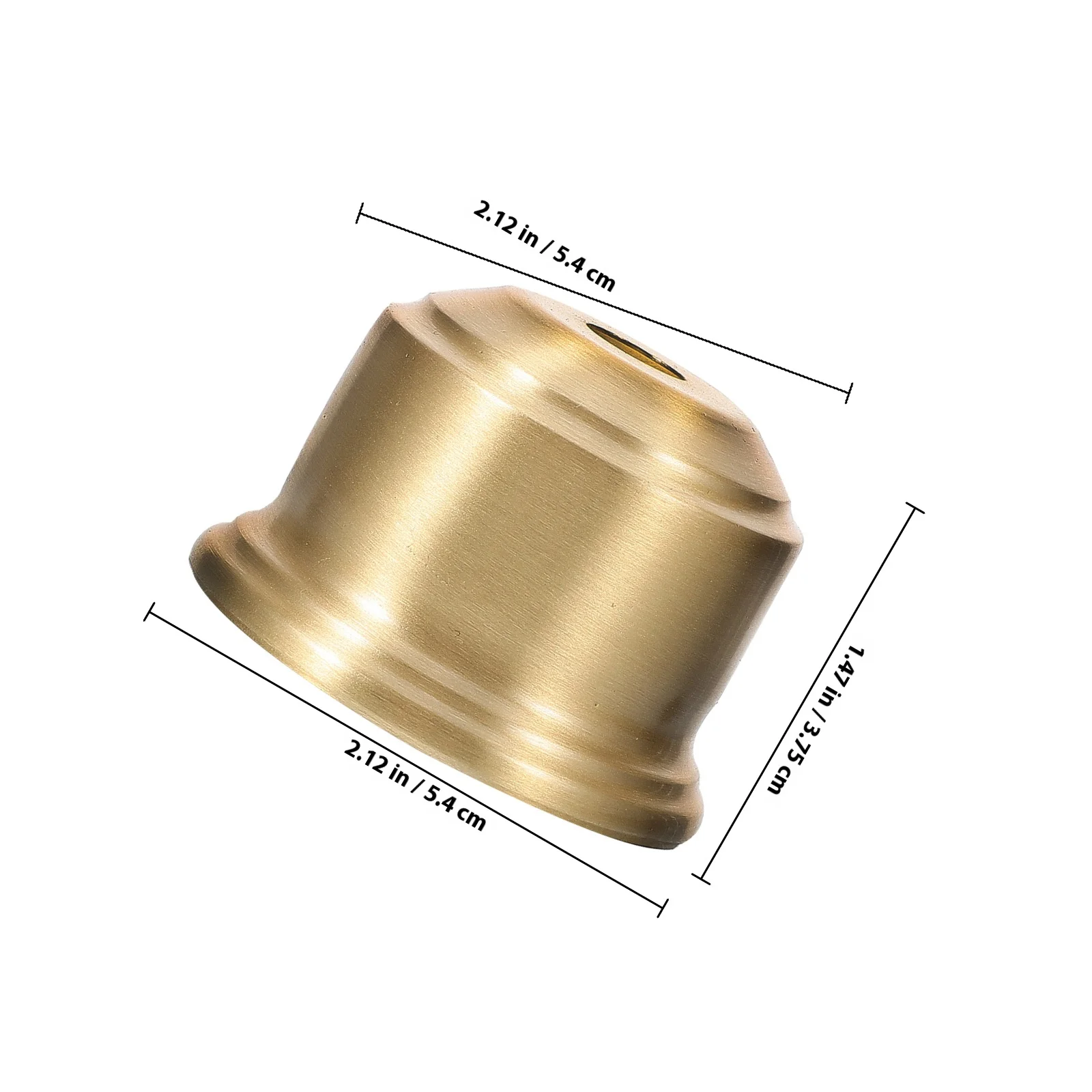 النحاس مصباح نهائي جولة قوي E27 قاعدة الجدول الطابق عاكس الضوء أجزاء الزخرفية E27 قواعد مصباح جدار السقف ضوء الكؤوس