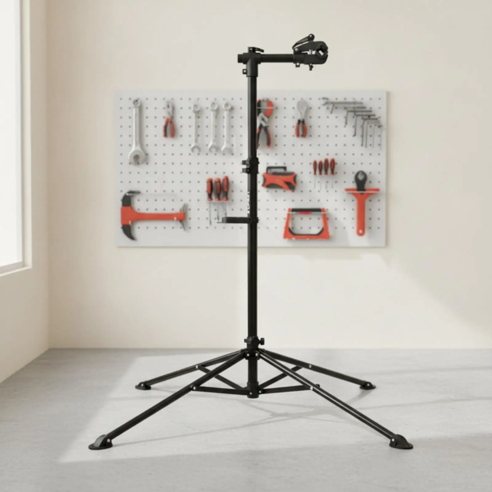 Bike Repair Stand Portable Two-Wheeler Repair Stand Stable for Workshop