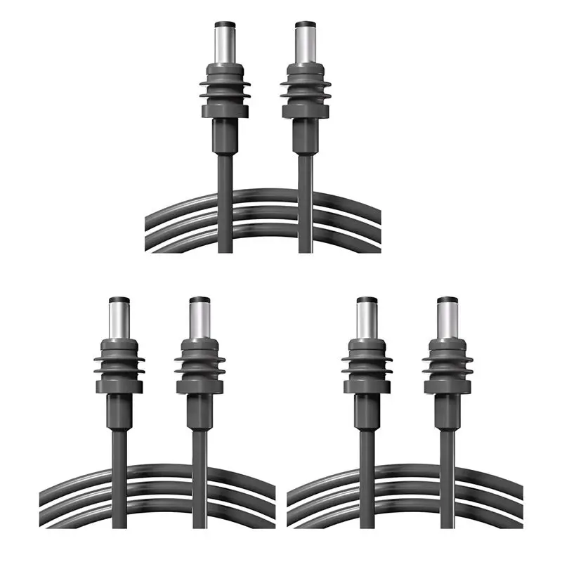 Stylish-3X For Starlink Mini DC To DC Extension Cable Waterproof Cable For Starlink Spacex Mini DC Power Cable 2Meter/6.56Ft