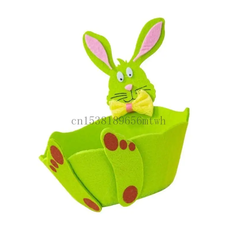 

Portable Easter Rabbit Snacks and Treat Storage Holders For Festival Celebration B03D
