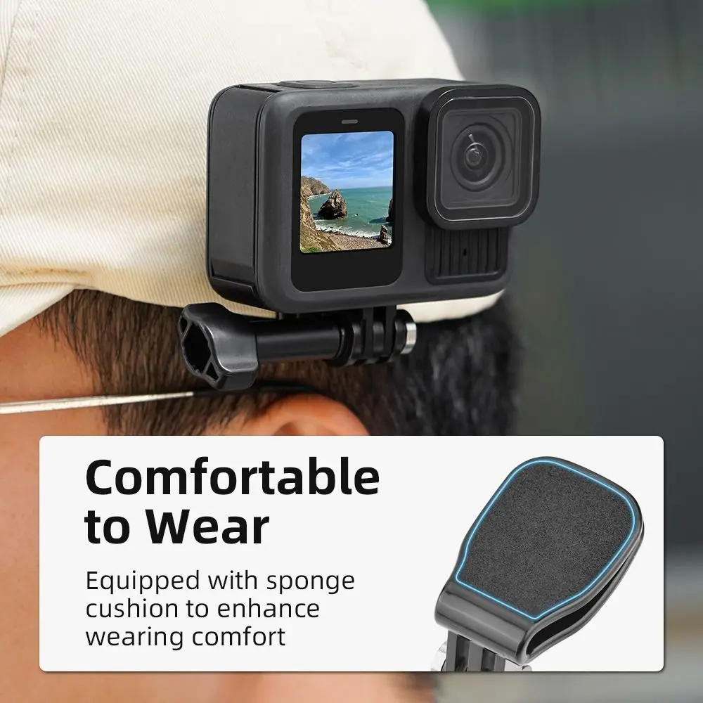 Capuchon à dégagement rapide, support à Clip facile, Rotation à 360 degrés, caméra d'action, Clip de chapeau, accessoires, cadre, support fixe pour Insta360 GO 3/GO 3S