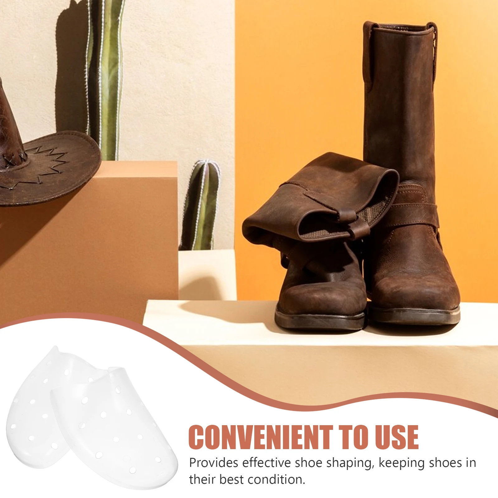 

1 Pair Clear PP Shoe Large Size 42 46 Shoes Stretcher Expanding Tool for Men Women Boot Trees Shoe Tree Shape