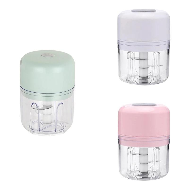 Electric Mini Food Chopper Rechargeable Small Food Processor Agitator