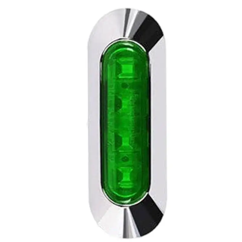 Truck Side Marker Light 4 LED Turn Signal Lights Ip67 Waterproof LED Side Marker 12/24v Turn Signal Lights LED Trailer Lights