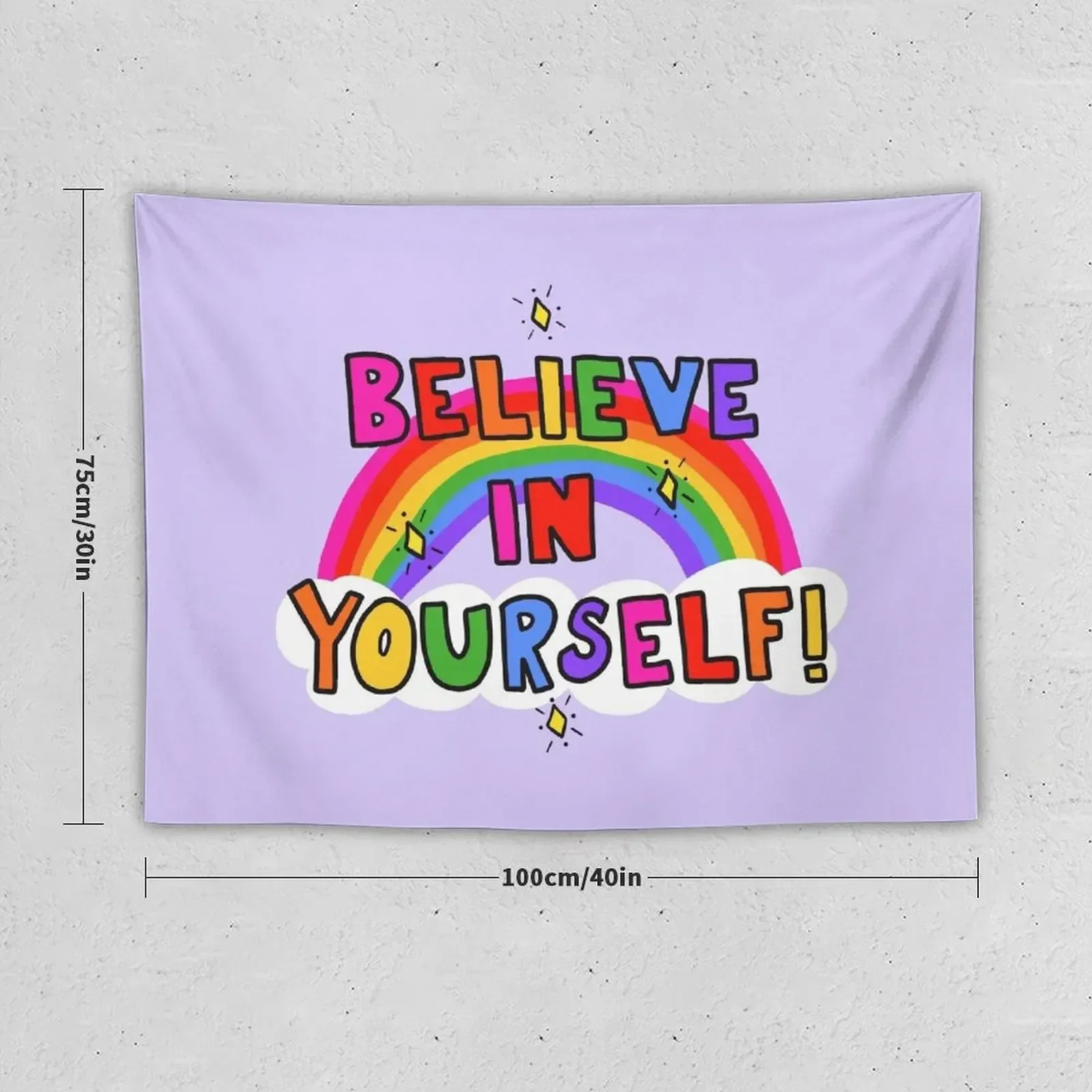 Believe In Yourself Tapestry Decorations For Your Bedroom House Decoration Home Decoration Tapestry