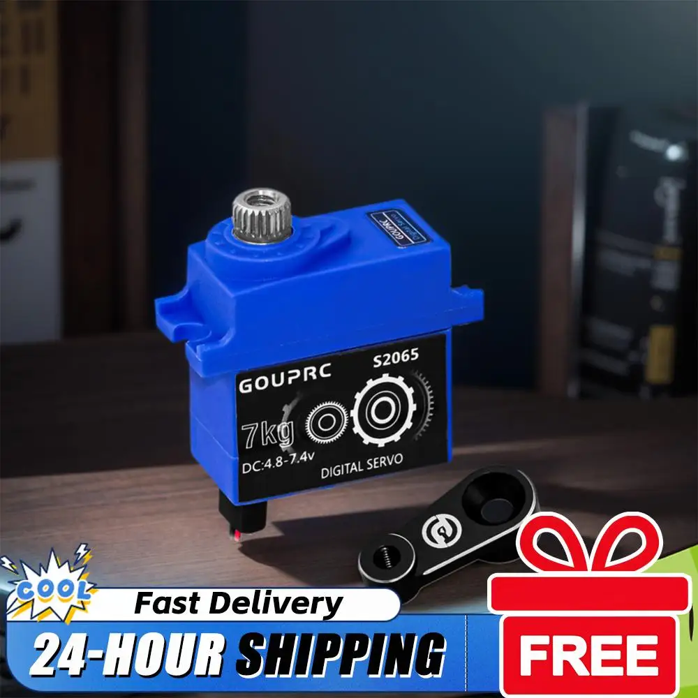 

1-3 шт. 7 кг водонепроницаемый RC цифровой микро сервопривод с сервоприводом, металлический сервопривод, цифровой сервопривод для TRX4 TRX6 SCX10 III 1/10 RC Car