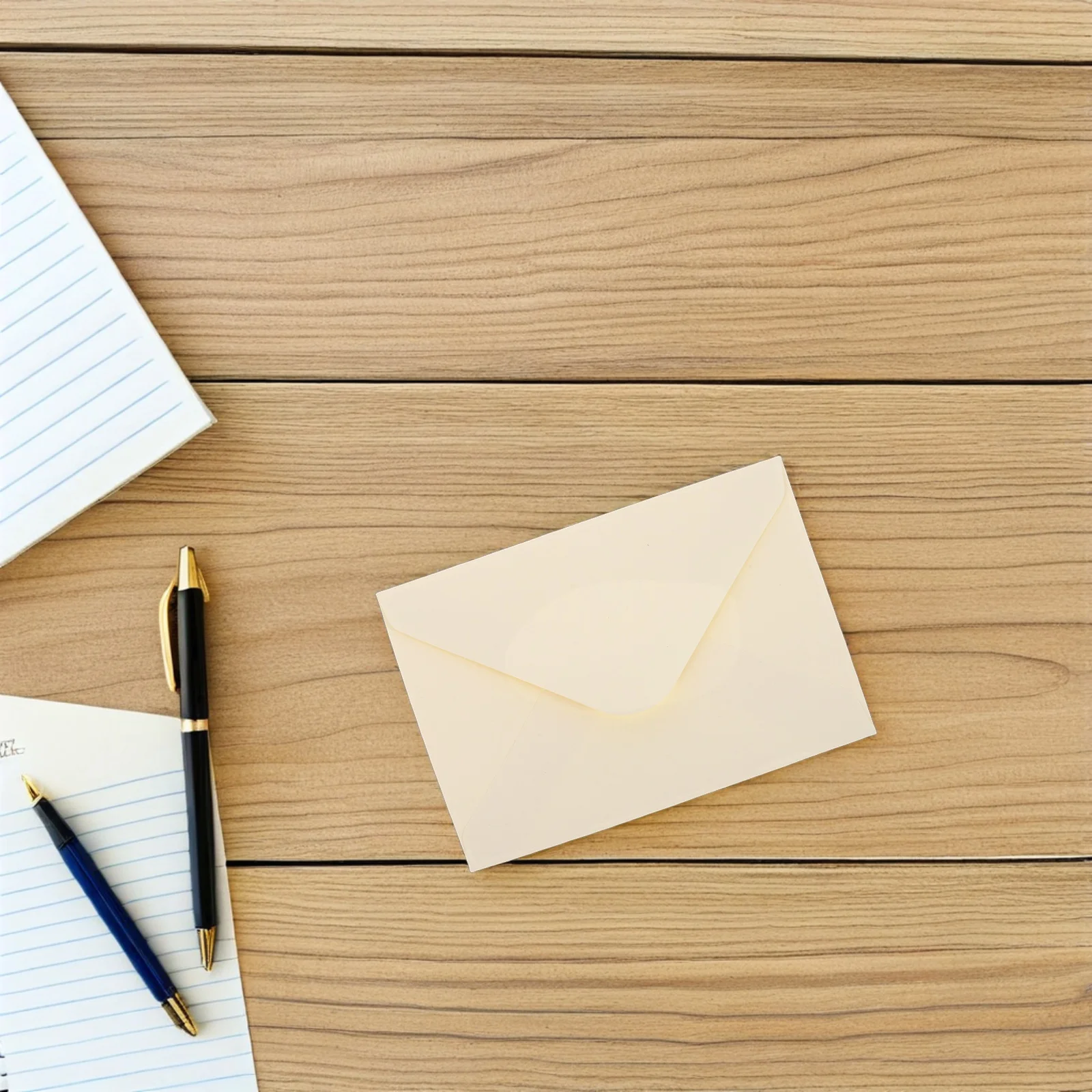 100Pcs 결혼식 초대장 졸업 카드를위한 미니멀리스트 스타일 봉투 휴일 봉투 비즈니스 메일링 인사말 카드