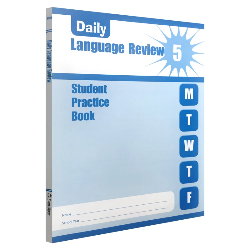 Evan-Moor Daily Language Review Grade 5 SE Workbook,aged 9 10 11 12, English book 9781596730632