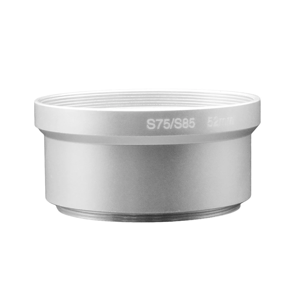Lin Go 52mm Metal Lens Filter Adapter Tube for Sony DSC-70 DSC-75 DSC-85, Threaded Ring for 52mm Filters UV CPL ND