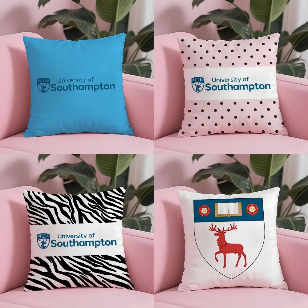 University Of Southampton Cushion Cover Sofa Cushion Cover Personalized Gift Living Room Home Decor Pillow