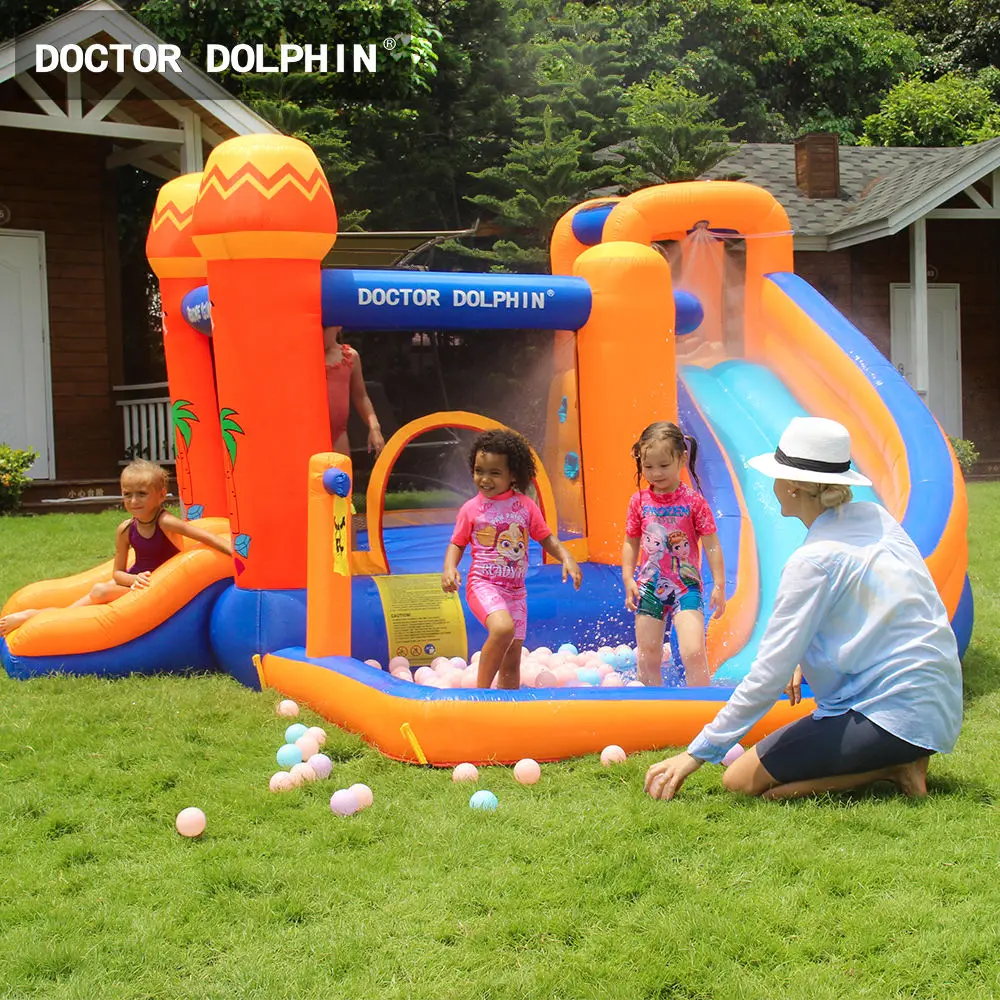 Hot selling new design inflatable castle inflatable slide jumping castle house children's toys