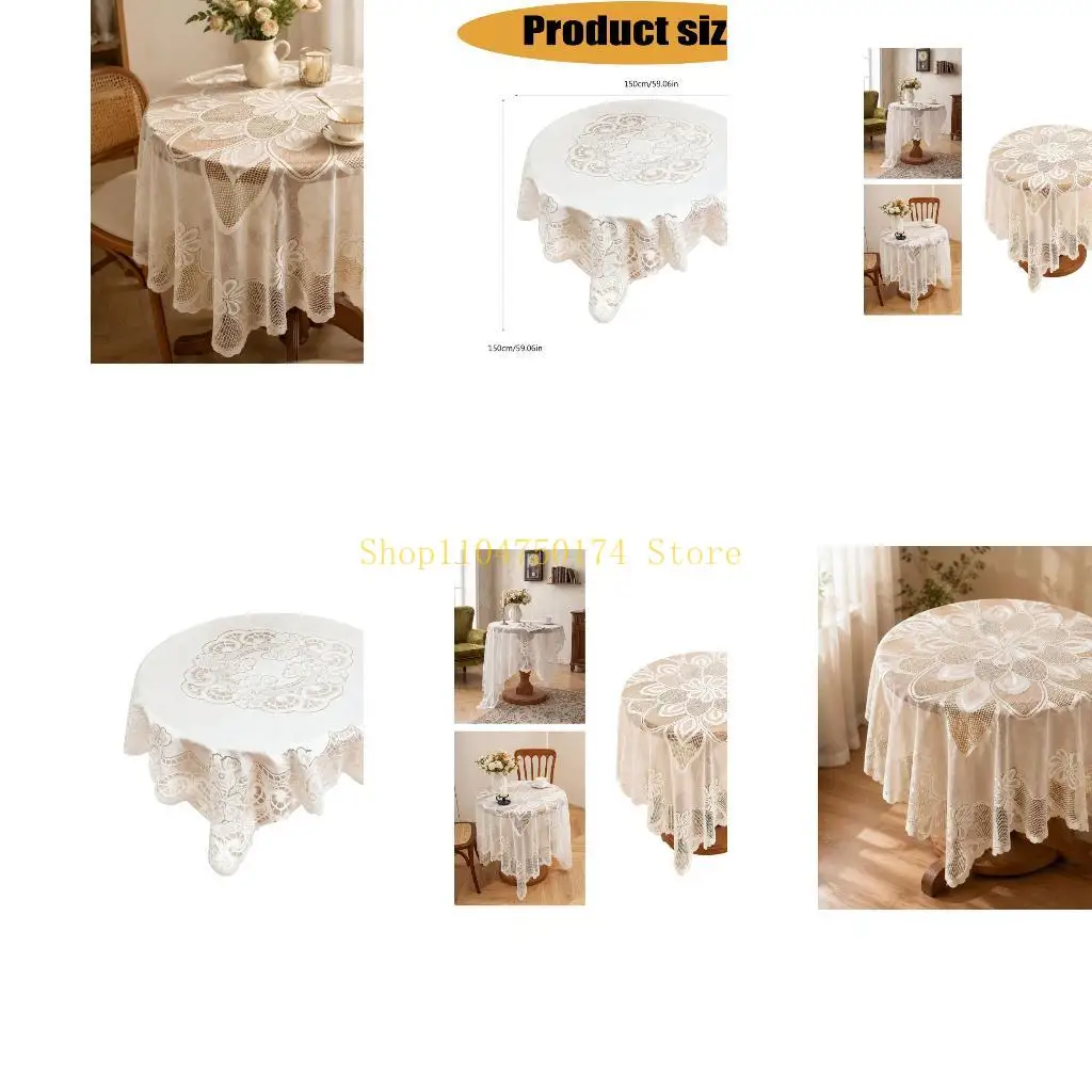 Airy Table Cover for Dining and Coffee Table Presentation and Use 90x90cm Top Sale