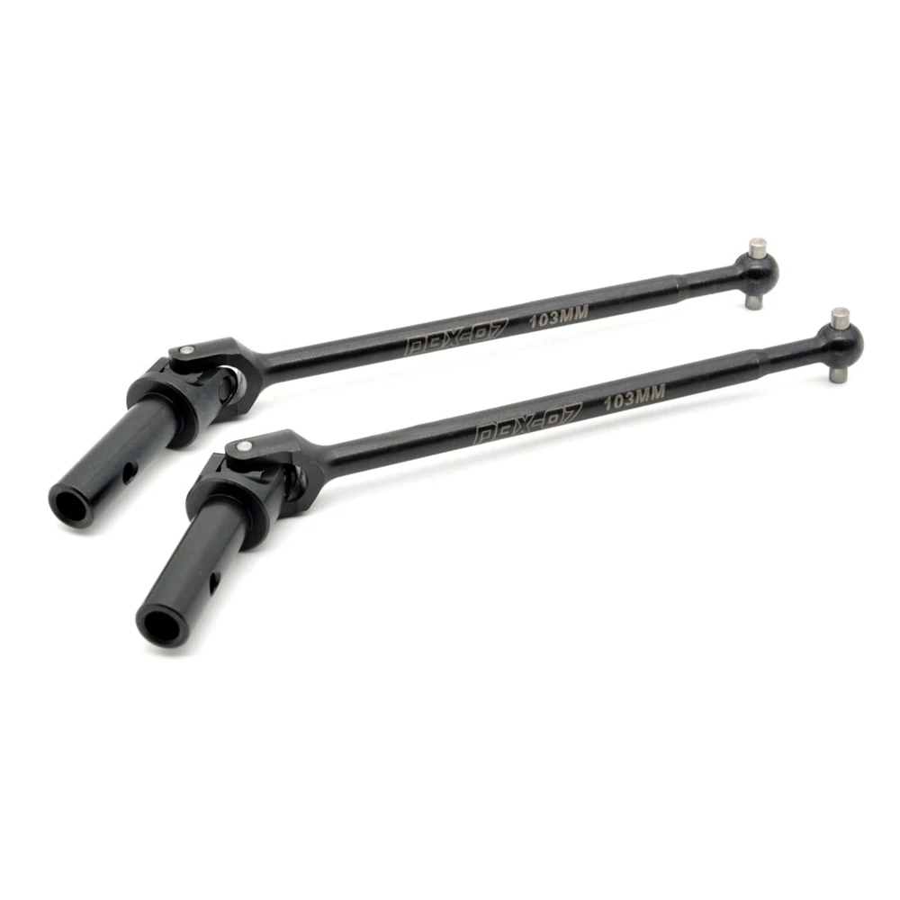 Arbre d'entraînement avant en métal ABWE-2Pcs CVD 8611 pour ZD Racing DBX-07 DBX07 1/7 RC, pièces de mise à niveau de voiture, accessoires de rechange