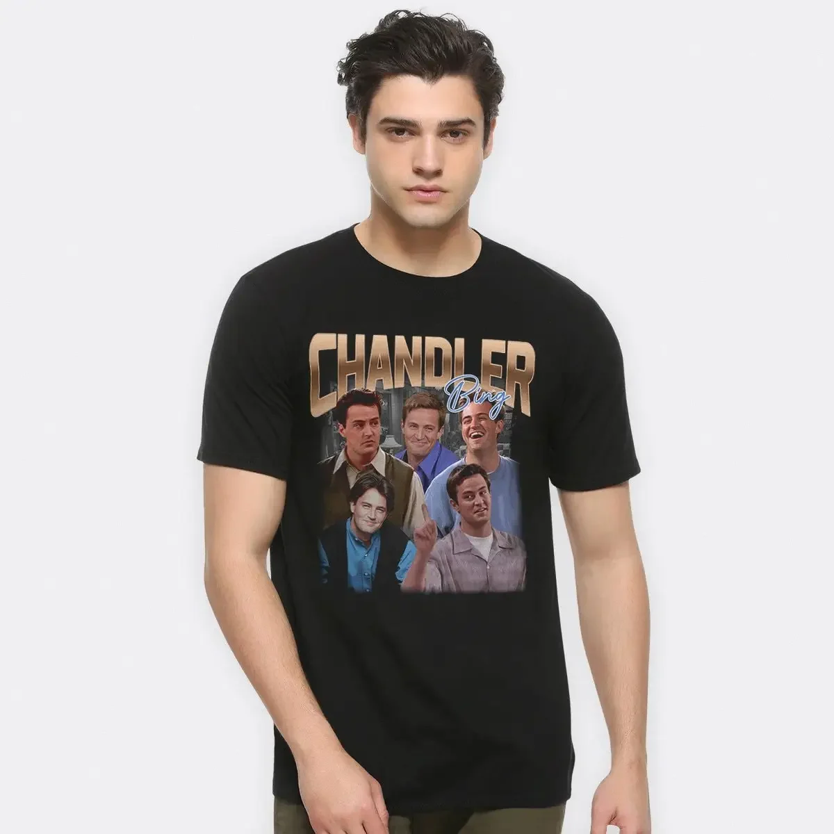 Chandler Bing Friends TV Series 90's Vintage T-shirt