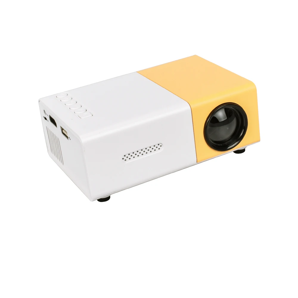 Salange YG300 Mini-LED-Projektor Yg300, verbesserte Version, 600 Lumen, 320 x 240 P, HDMI-kompatibel, USB-Audio, Heim-Media-Player, Beamer 5