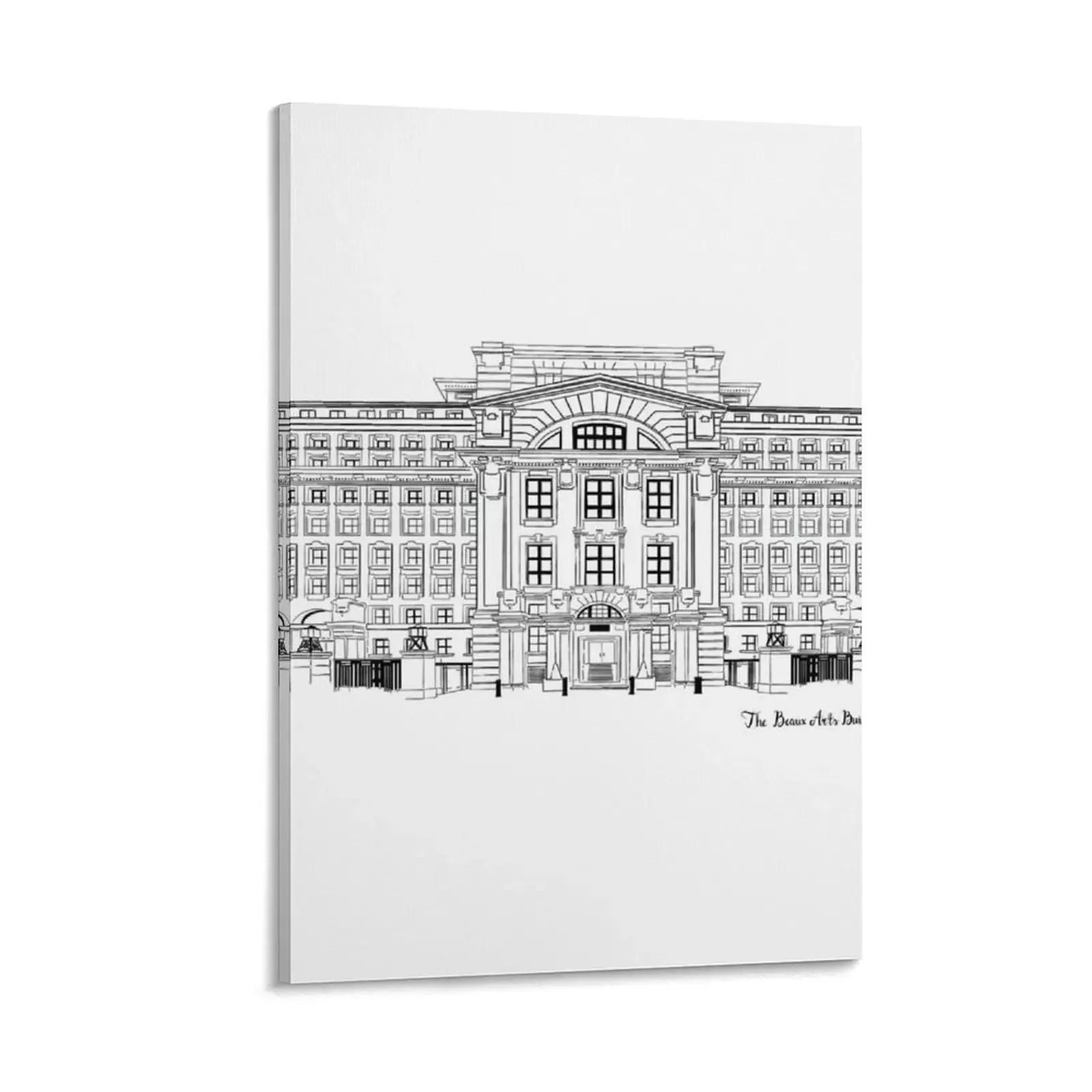 

The Beaux Arts Building London Canvas Painting Wall posters home decor decor fashion wall paintings