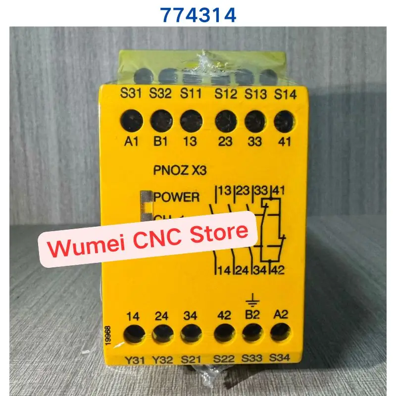 

Совершенно новое оригинальное реле безопасности PNOZ X3 774314